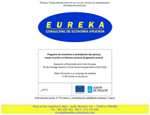 Tablet Screenshot of eureka-consultores.com